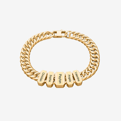 Family Men's Bracelet With Beads