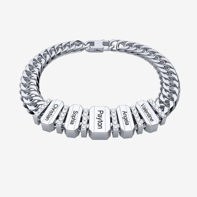 Family Men's Bracelet With Beads