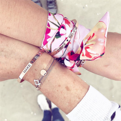 Mother's Day Gift Engraved Bangle-Create your own bangle