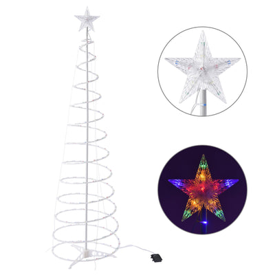 2022 New Style LED Spiral Christmas Tree Light Christmas Spiral Tree Indoor And Outdoor Decoration Lights