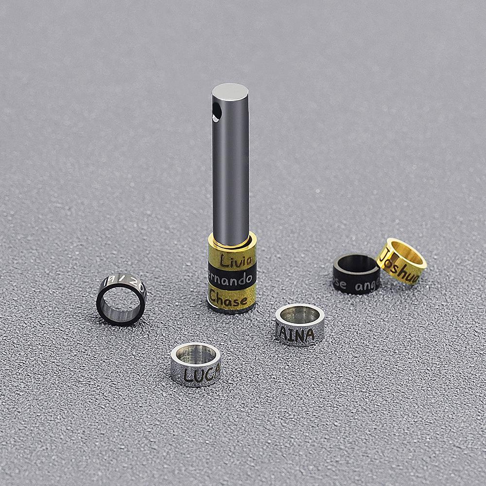 Christmas Gifts Personalized whistle-type bar necklace for men