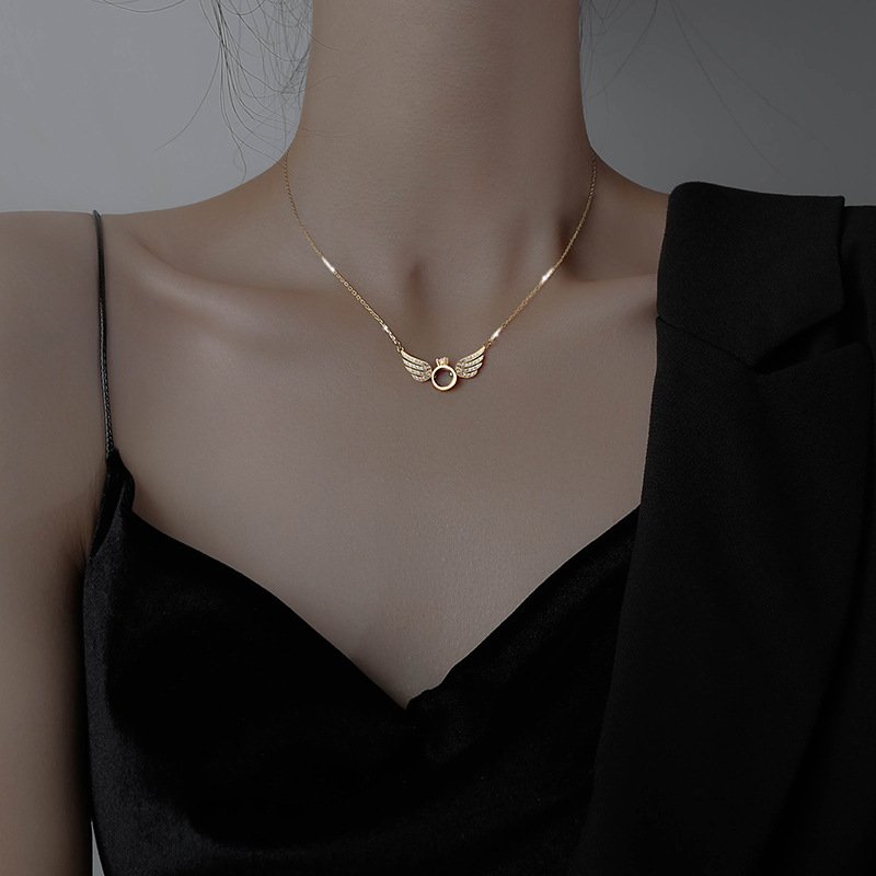 Christmas Gift-Angel Wing Necklace