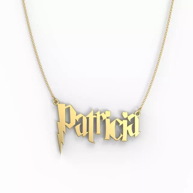 Handmade Personalized Harry Style Name Necklace
