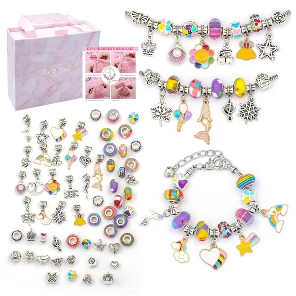 DIY Crystal Bracelet Set