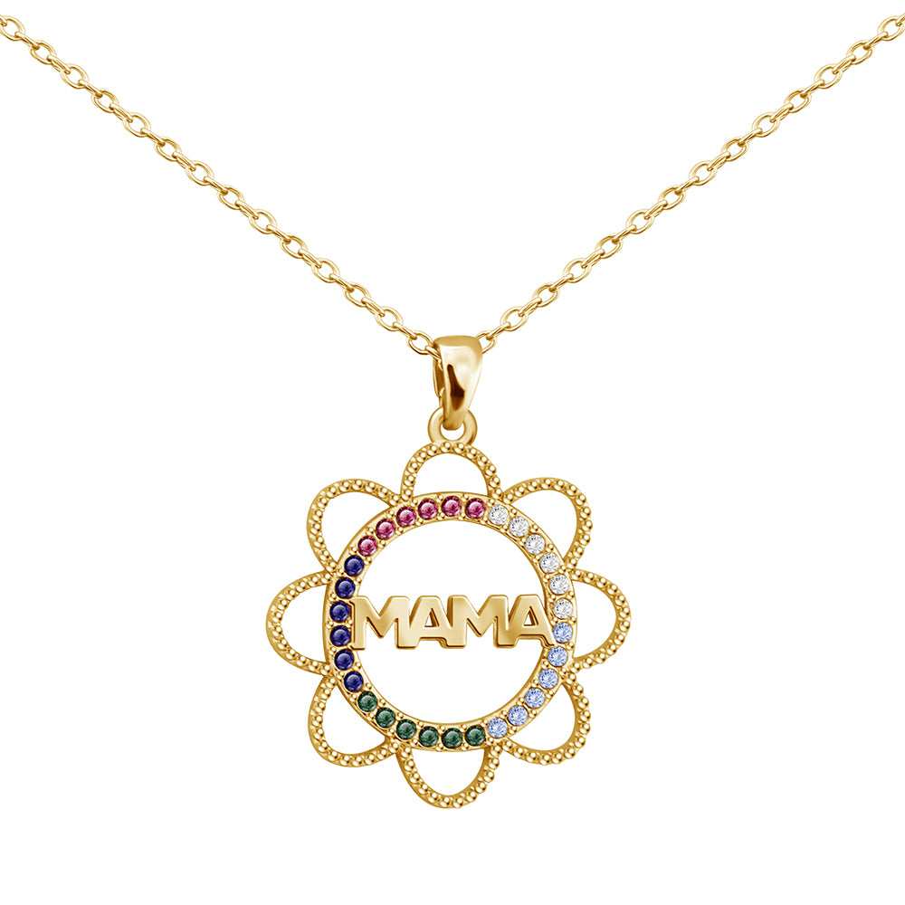 Mother's Day Gift sunflower necklace