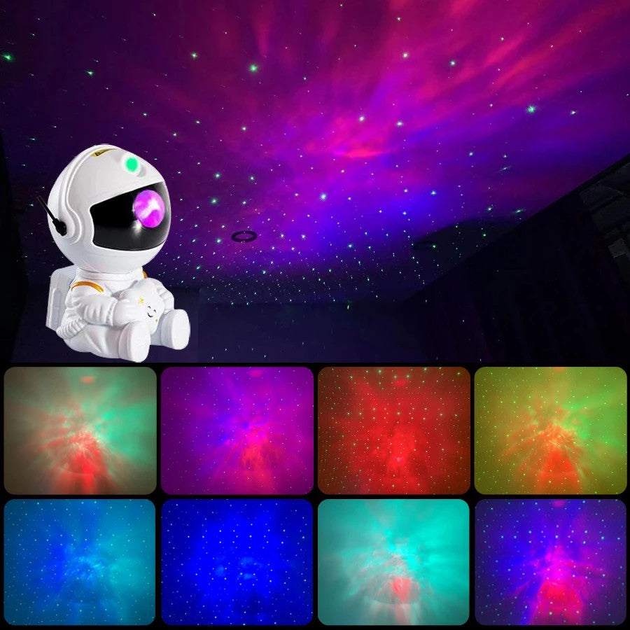 Christmas Gift Astronaut Galaxy Star Projector