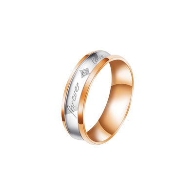 Mother's Day Gift Melody Forever Love Couple Diamond Ring