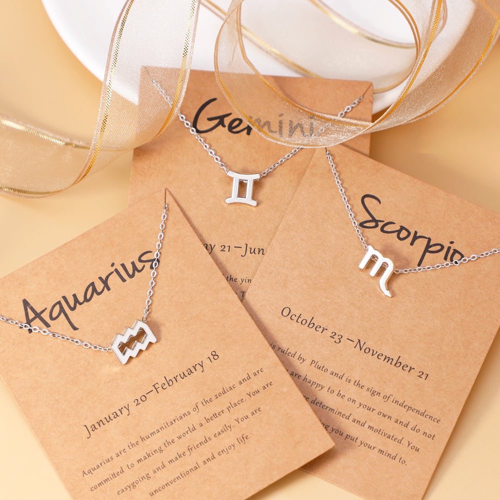 Zodiac Constellation Necklace