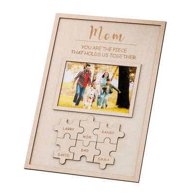 💕"Mum You Are the Piece that Holds Us Together" Puzzle Sign💕
