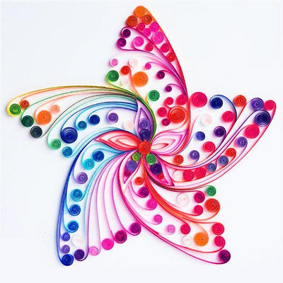 Paper Filigree painting Kit-Star