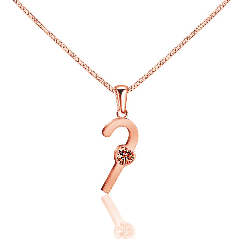 Mother's Day GIft cane necklace with birthstone