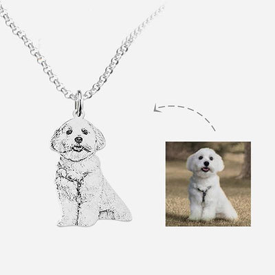 Personalized Pet's Photo Necklace