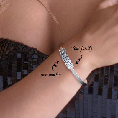 Mother's Day Gift Family Women's Bracelet With Beads