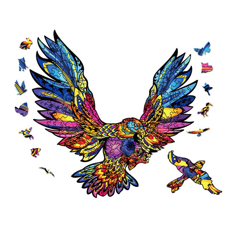 Wooden Jigsaw Puzzle Strong Eagle