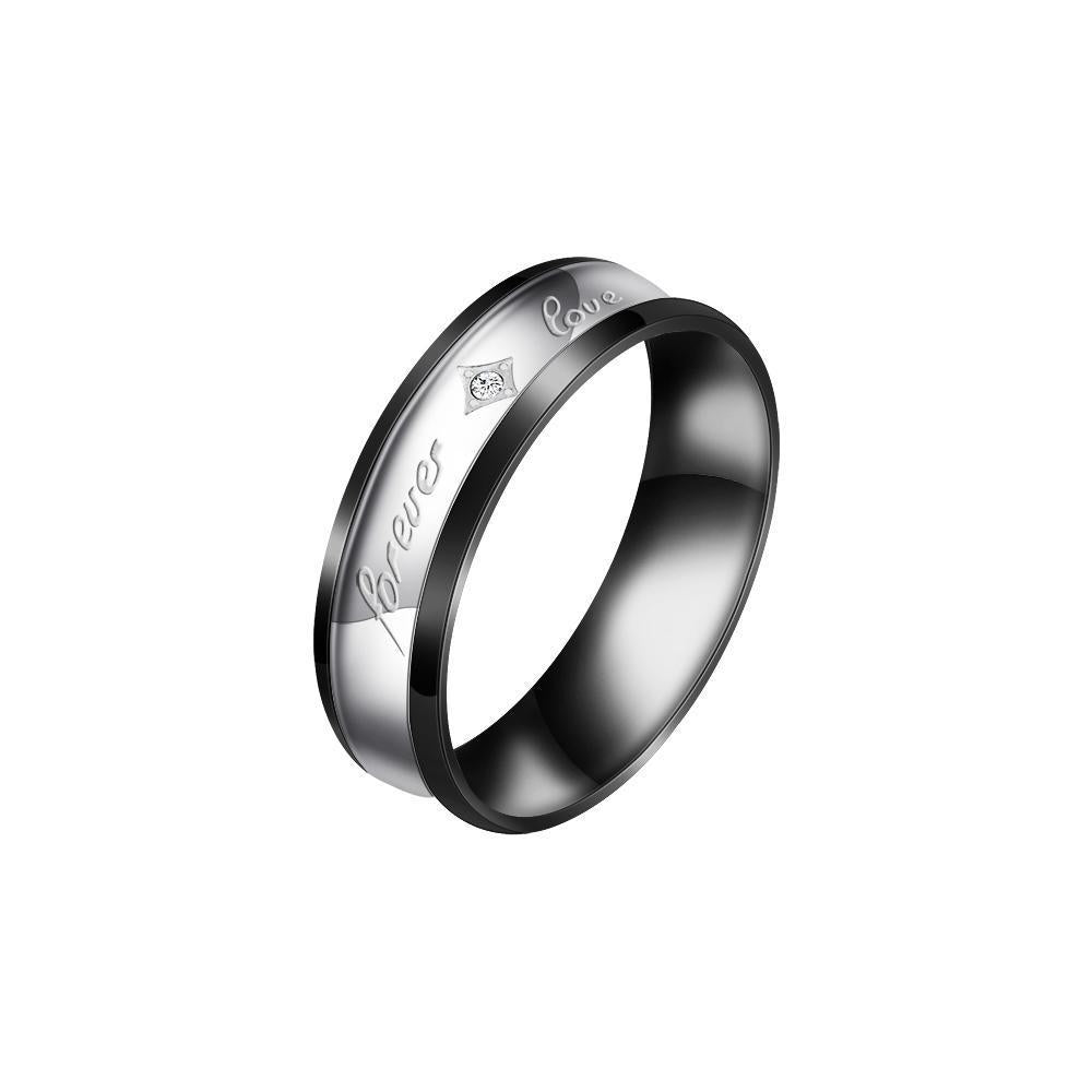 Mother's Day Gift Melody Forever Love Couple Diamond Ring