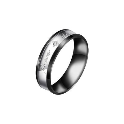 Mother's Day Gift Melody Forever Love Couple Diamond Ring
