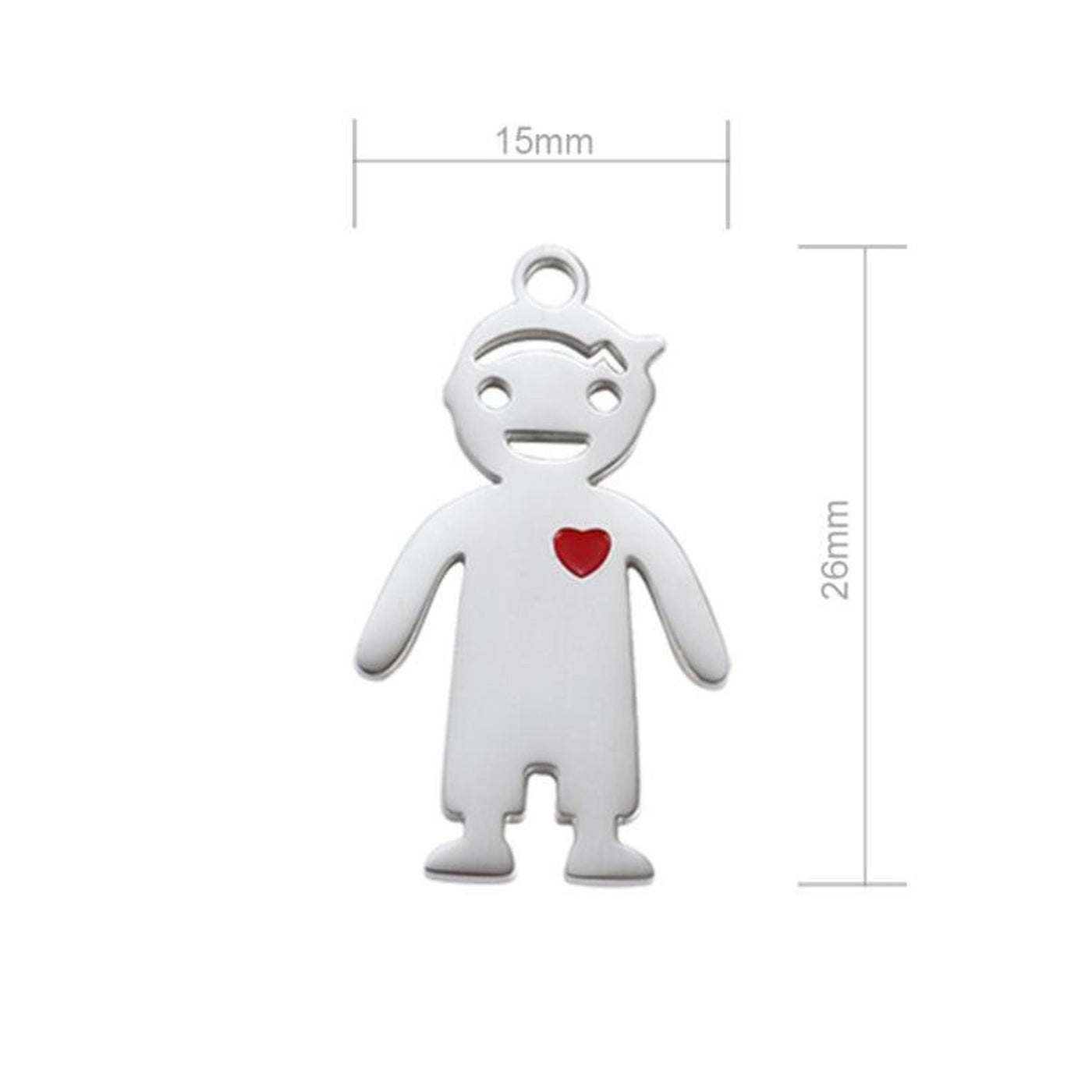 Christmas Gift-This Mummy Belongs to... Heart Polished Personalised Keychain
