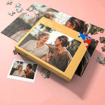 Personalized Puzzles Custom Photo Jigsaw Puzzle Best Indoor Gift 35-1000 Pieces s