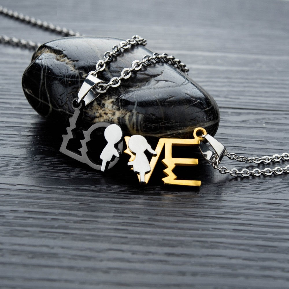 Mother's Day Gift Matching Love Couple Necklaces
