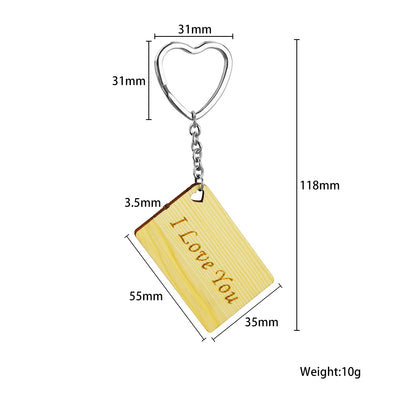 Mother's day Gift Personalized Date Calendar Keychain