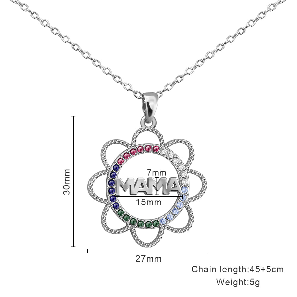 Mother's Day Gift sunflower necklace