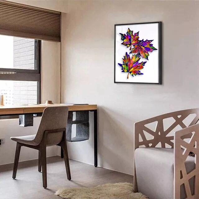 Paper Filigree painting Kit- Maple Leaf