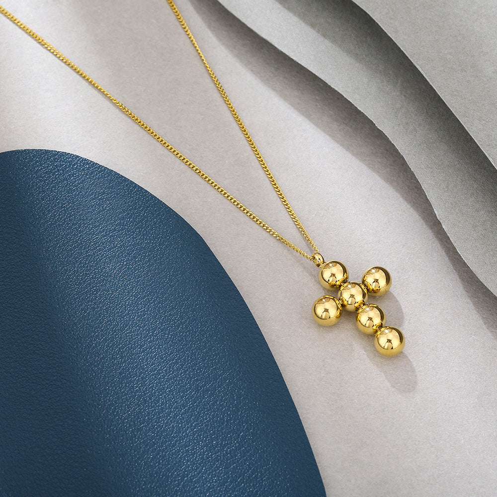 Mother's Day Gift Gold Mini Cross Necklace