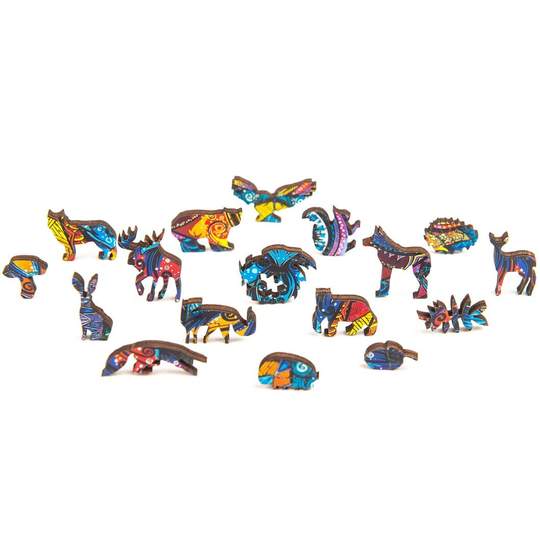 Wooden Jigsaw Puzzle Charming Owl