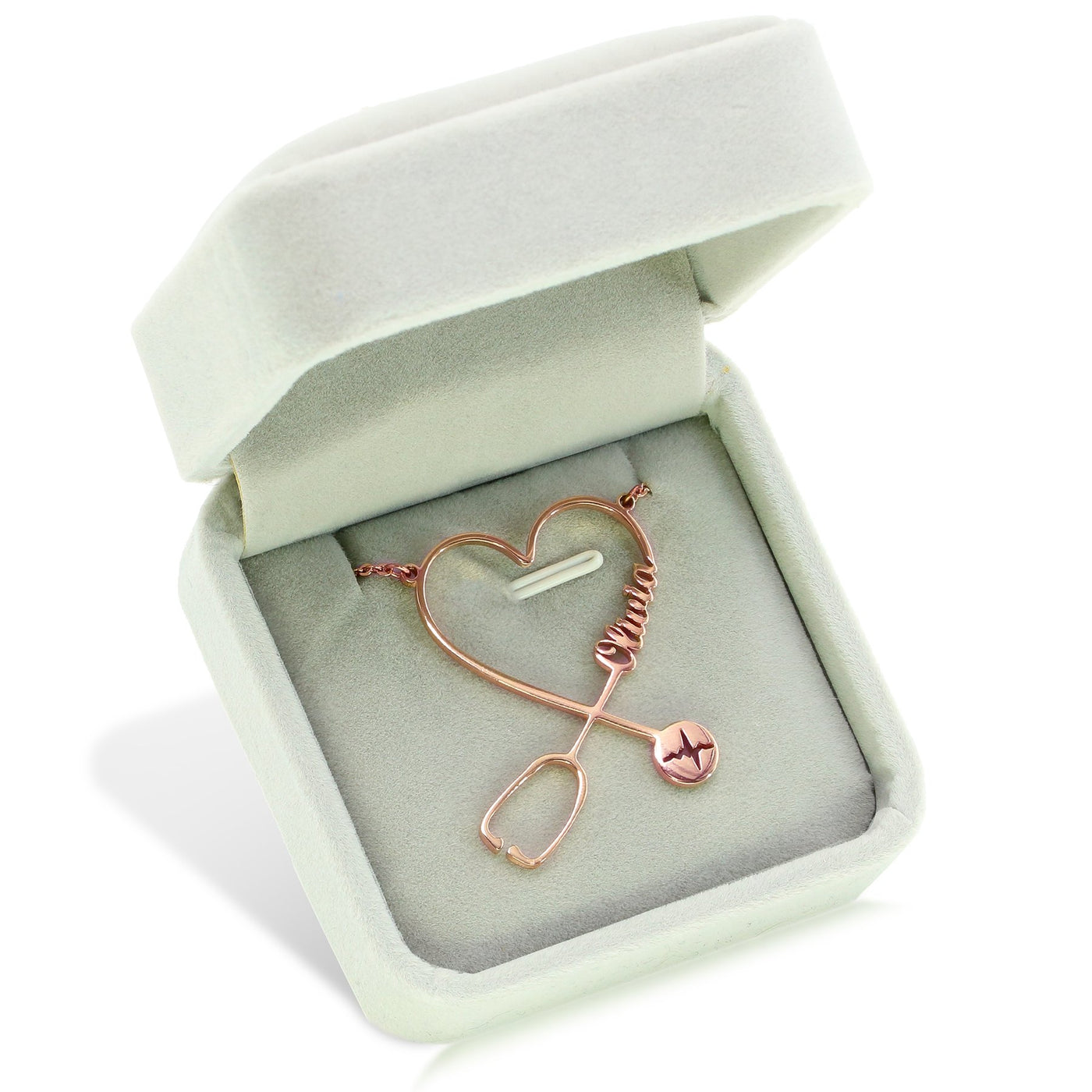 Mother's Day Gift Personalized Stethoscope Necklace