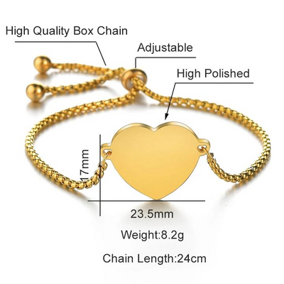 Christmas Gift-Adjustable Customized Photo Bracelet