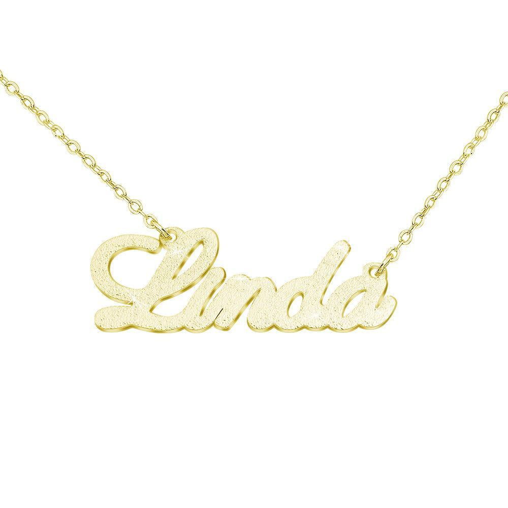 Mother's Day Gift Sparkling Diamond Personlized Name Necklace