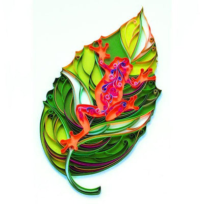 Paper Filigree painting Kit- Frog