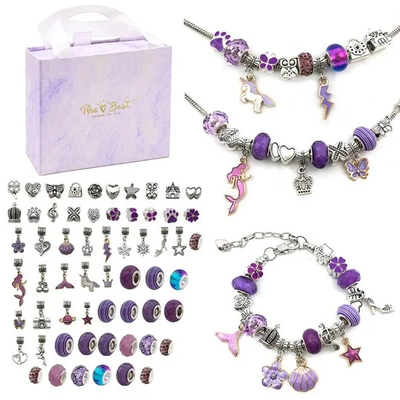 DIY Crystal Bracelet Set