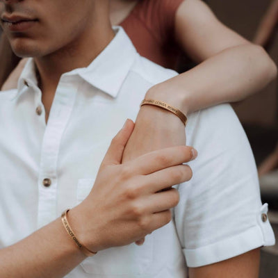 Christmas Gift-Bracciale Personalizzato Rigido