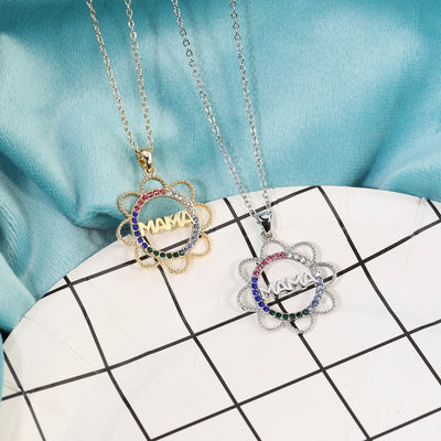 Mother's Day Gift sunflower necklace