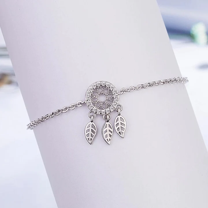 Dreamcatcher 14k Solid Gold Earrings + Necklace