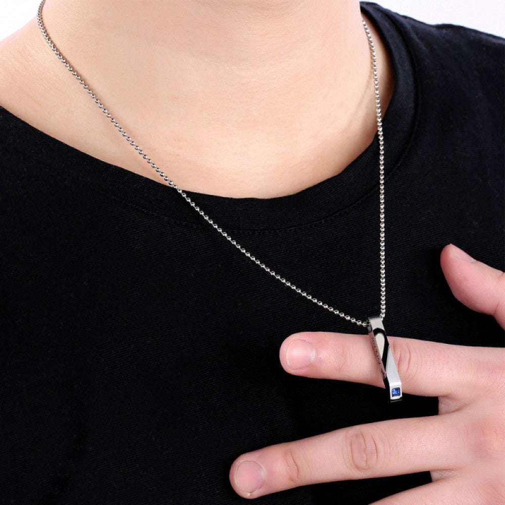Mother's Day Gift Her King His Queen Matching Heart Necklaces With Birthstone For Couples