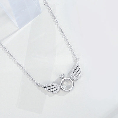 Christmas Gift-Angel Wing Necklace