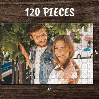 Christmas Gift Personalized Photo Jigsaw Puzzle