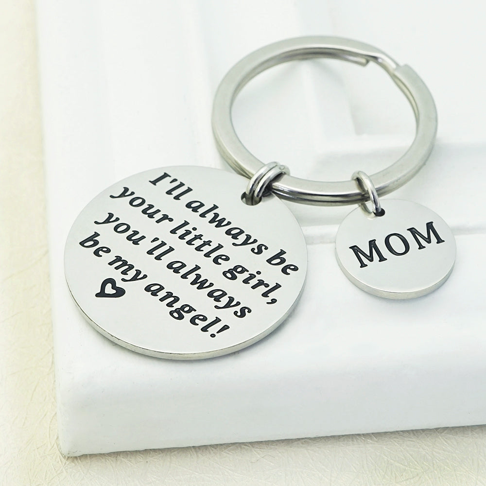 To My MOM Keychain