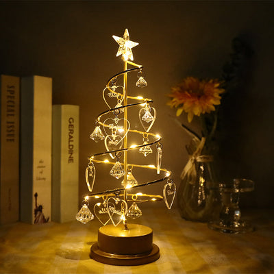 Mother's Day Gift Custom Name Crystal Tree Lights