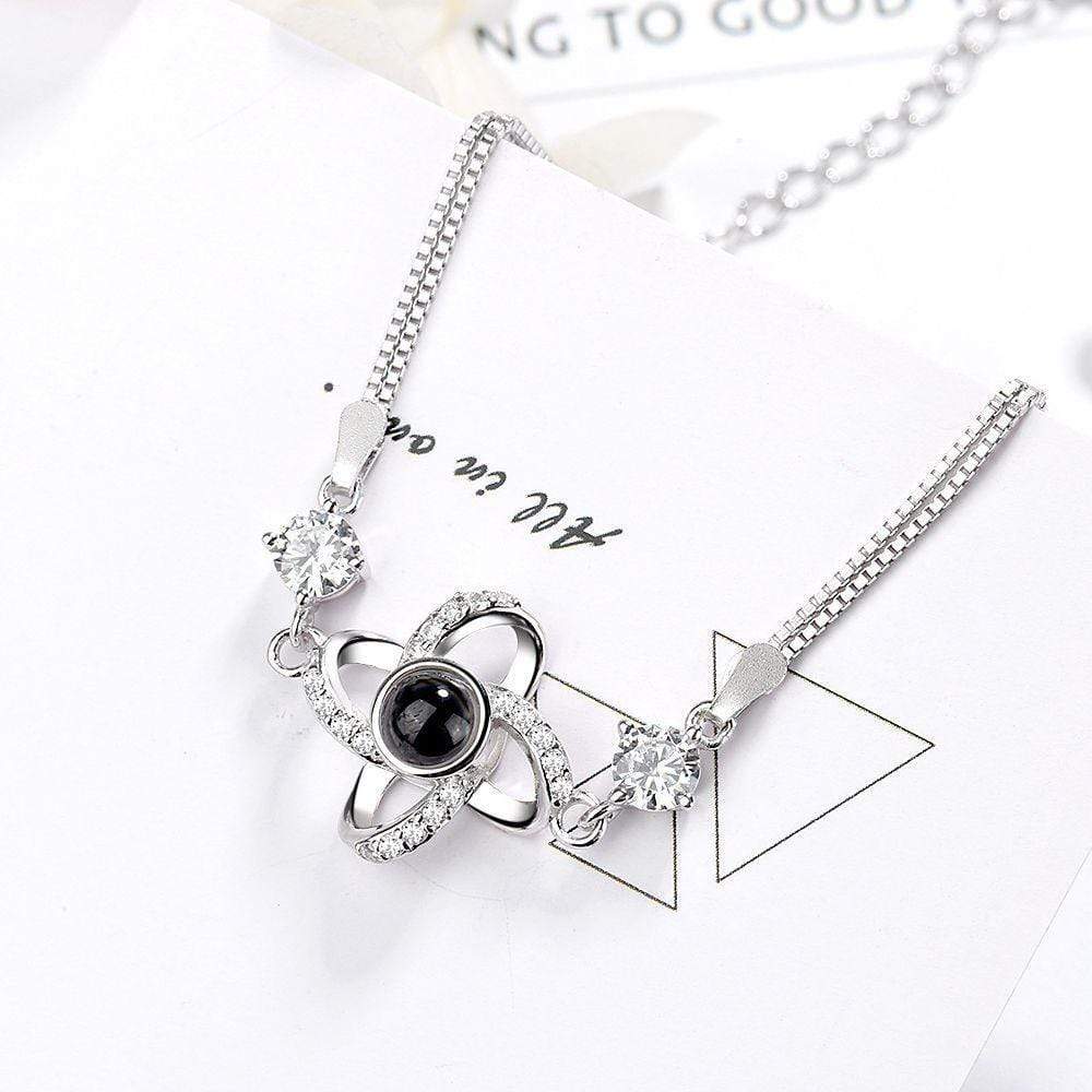 Mother's Day Gift Best Friends Forever-Personalized Photo Projection Bracelet For Girl