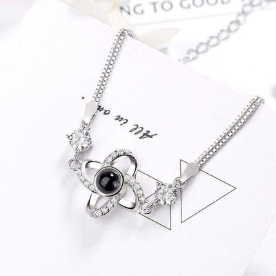 Mother's Day Gift Best Friends Forever-Personalized Photo Projection Bracelet For Girl