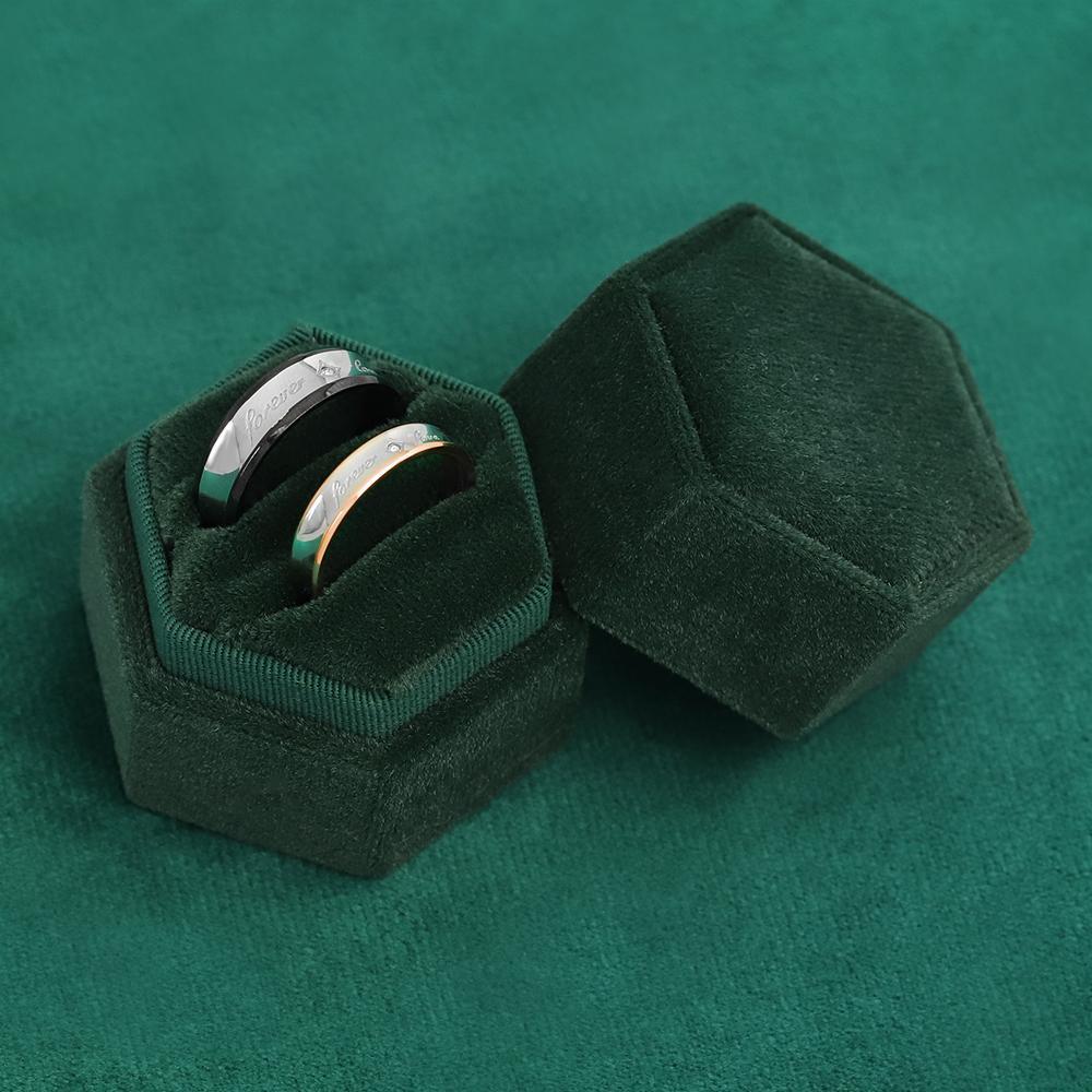 Mother's Day Gift Melody Forever Love Couple Diamond Ring