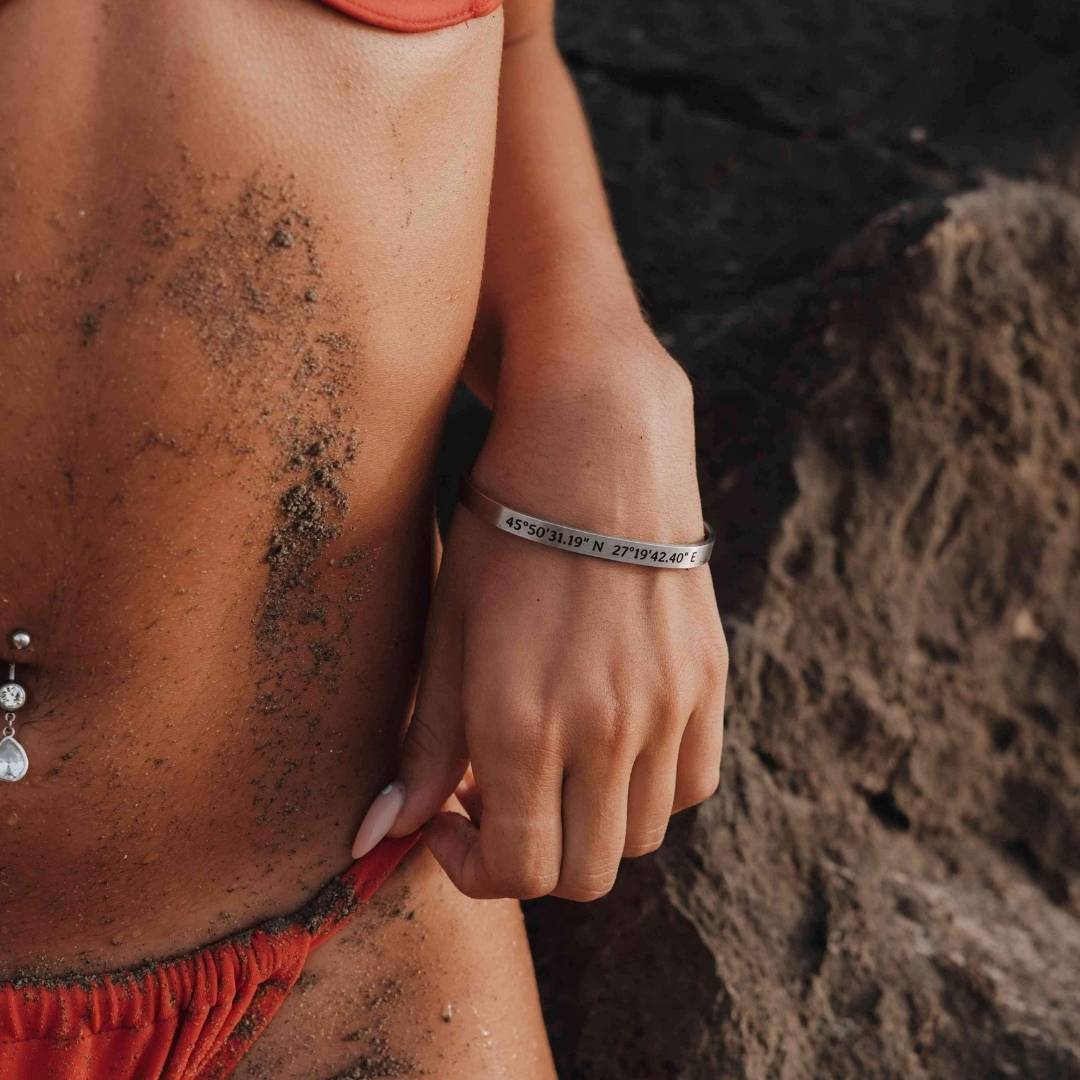 Christmas Gift-Bracciale Personalizzato Rigido