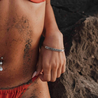 Christmas Gift-Bracciale Personalizzato Rigido