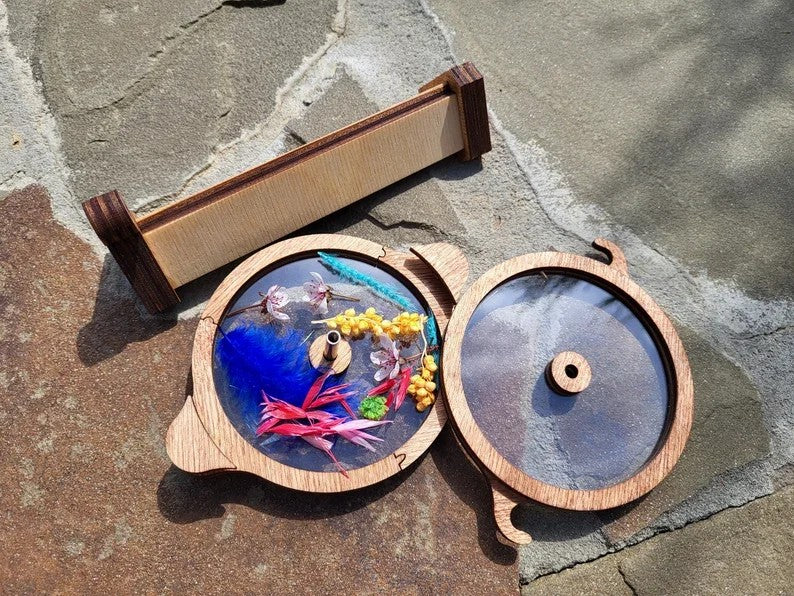 🔥Christmas Gift Natural Wood Kaleidoscope