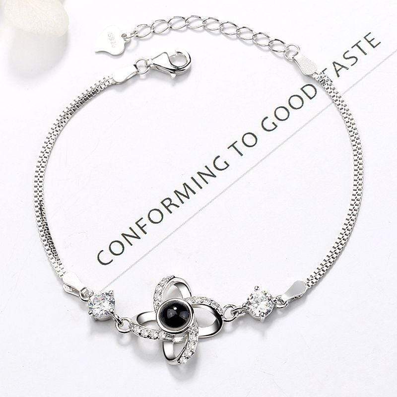 Mother's Day Gift Best Friends Forever-Personalized Photo Projection Bracelet For Girl