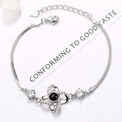 Mother's Day Gift Best Friends Forever-Personalized Photo Projection Bracelet For Girl