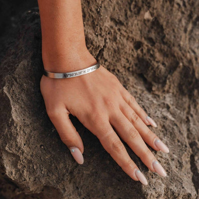 Christmas Gift-Bracciale Personalizzato Rigido